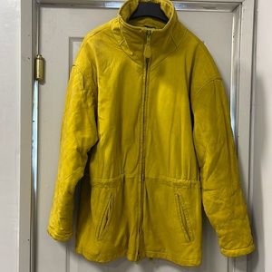 Andrew Marc suede bomber jacket. In great condition, side pockets.